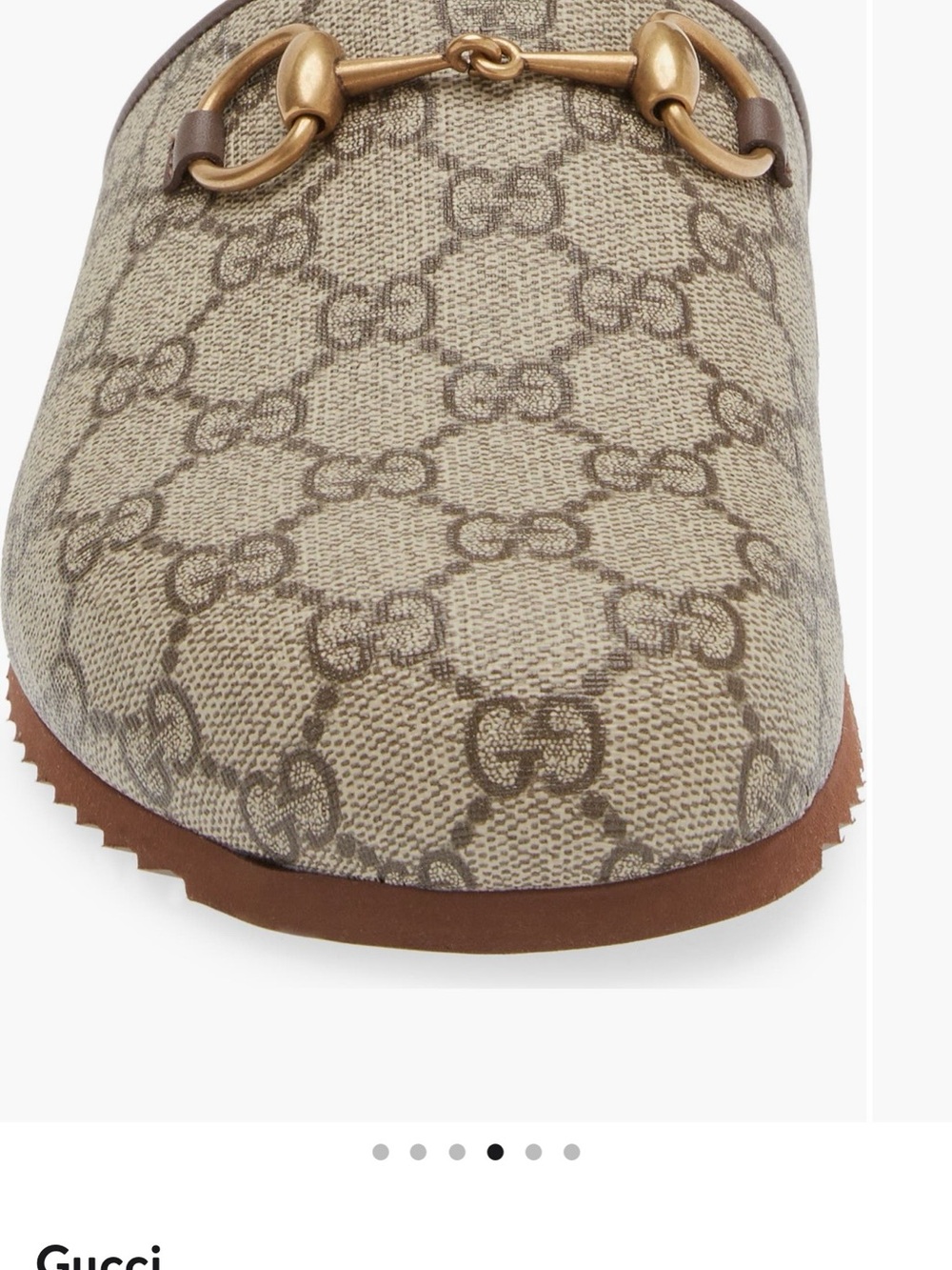 Gucci Sol GG Canvas Clog NWT - Picture 3 of 16